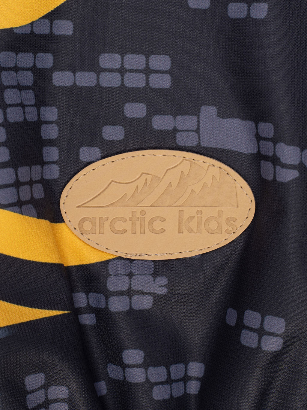 Комбинезон зима желтосерый