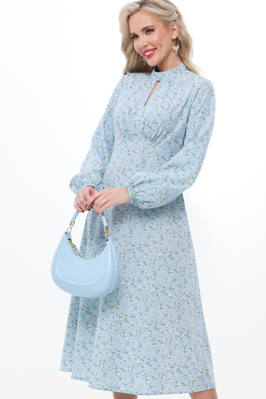 Платье Городская соната, блю - Dstrend фото 3