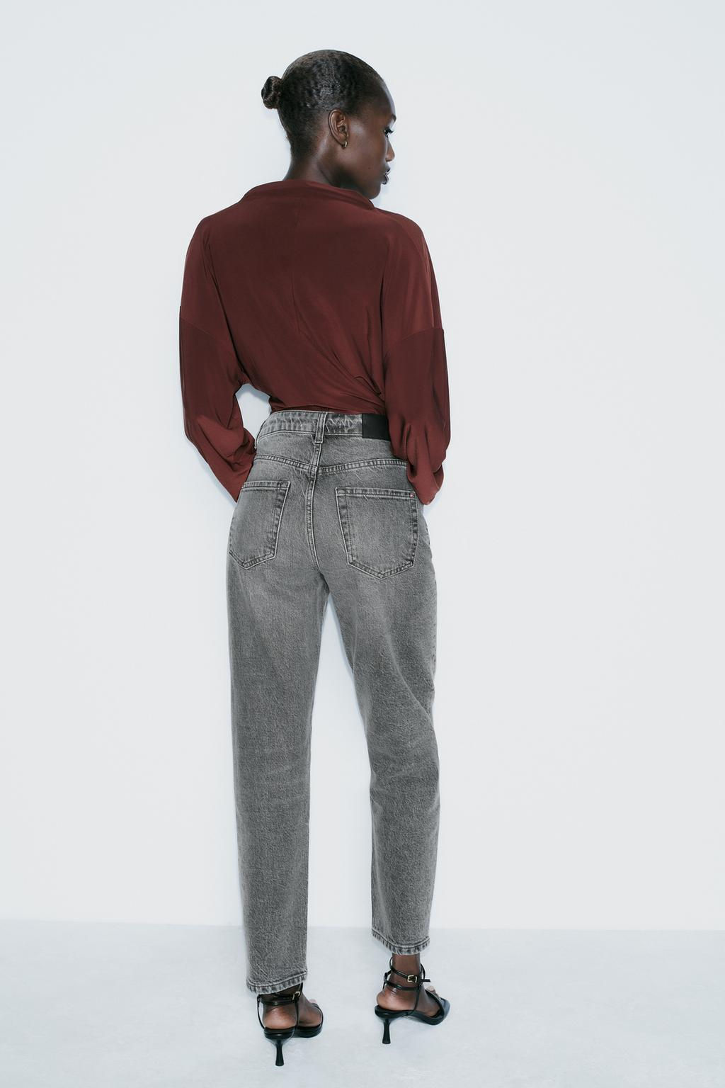 Z1975 MOM-FIT HIGH-WAIST JEANS - Zara фото 16