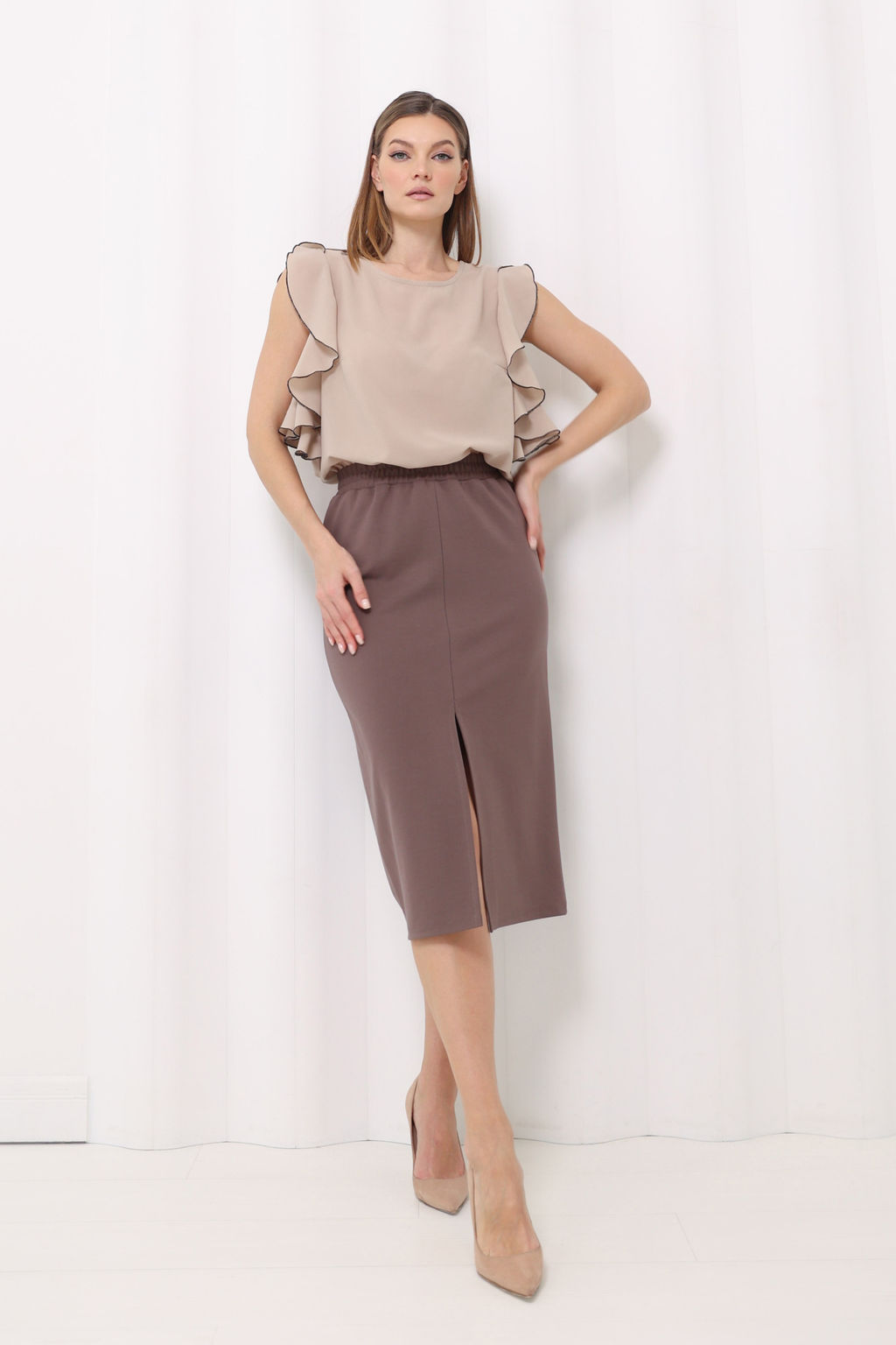 Топ с воланами - Looklikecat фото 3