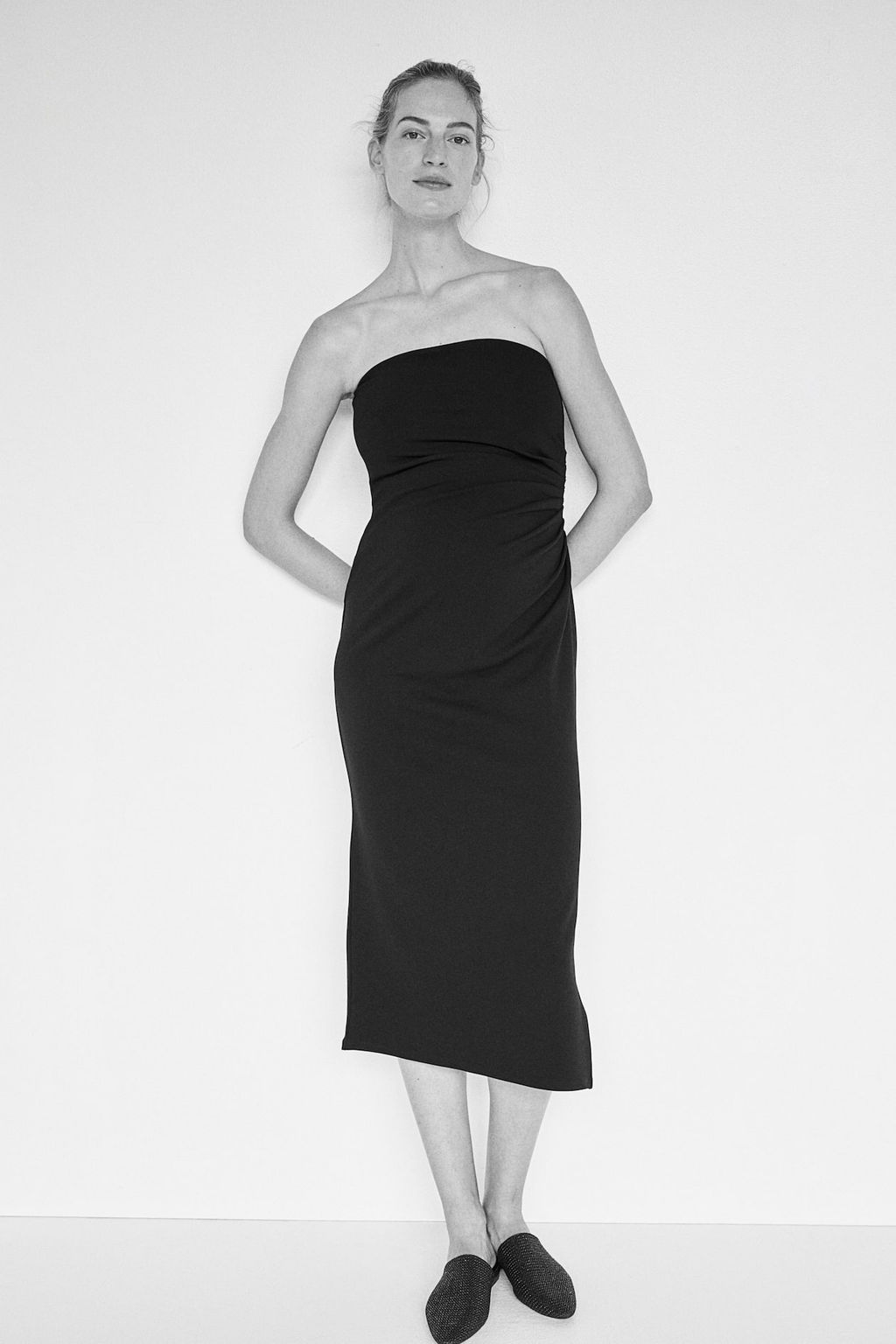 MAMA Vestido de tubo con pliegues - H&m фото 2