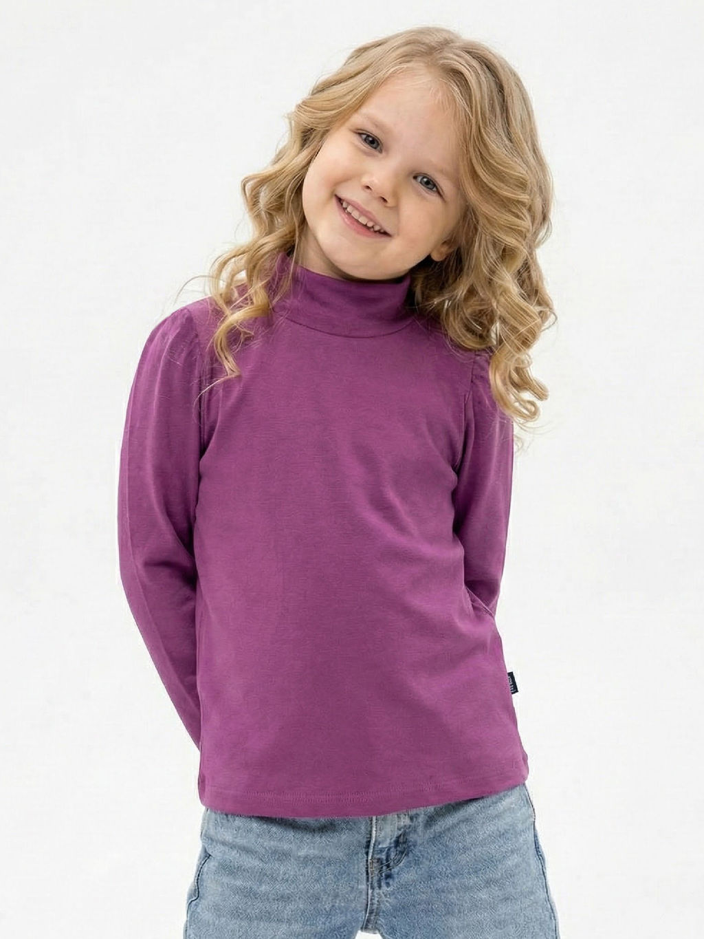 Джемпер (водолазка) UD 7383 розовый - Mini maxi фото 10