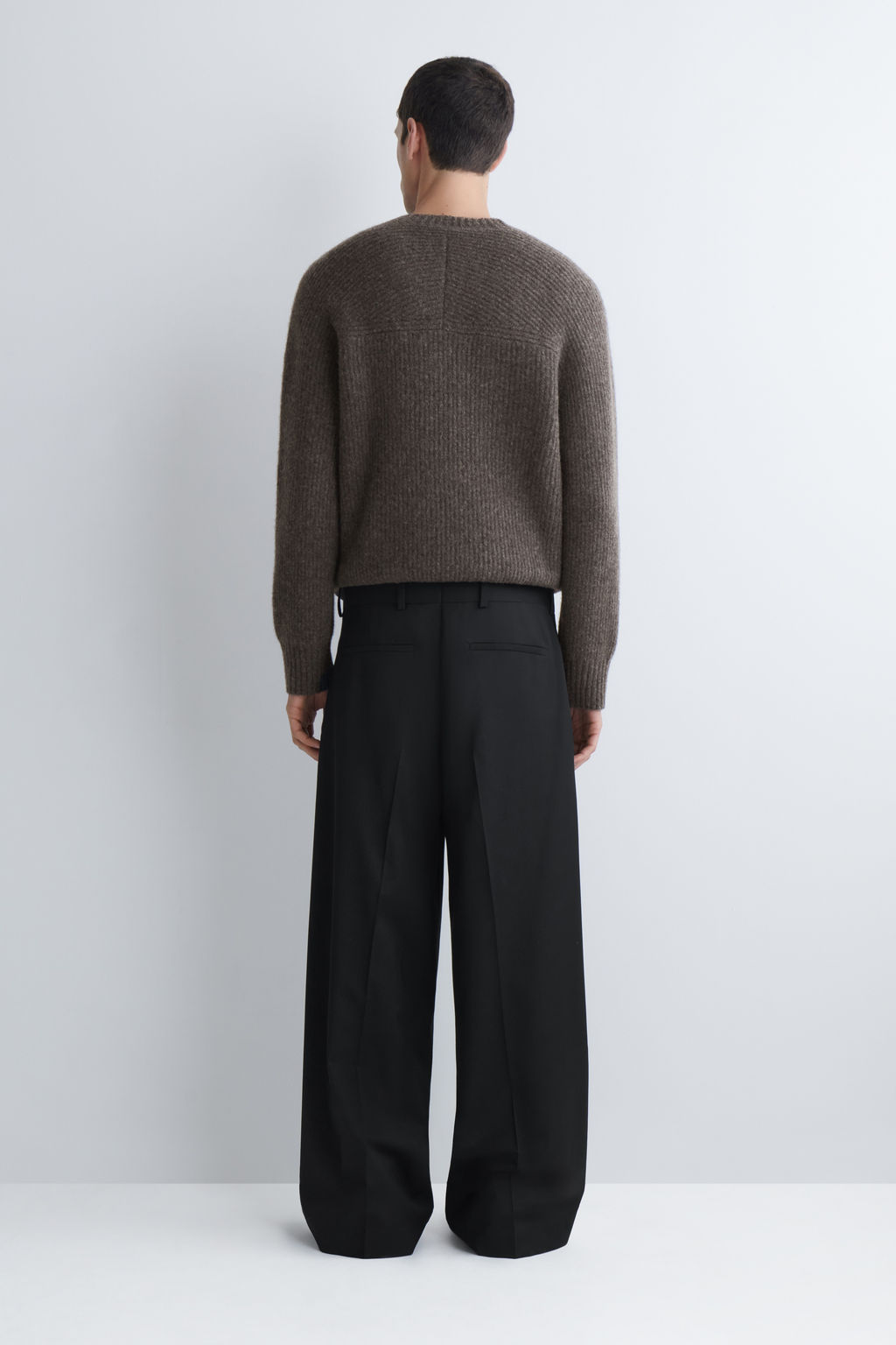 PANTAL?N DE PINZAS WIDE LEG RELAXED FIT - H&m фото 8