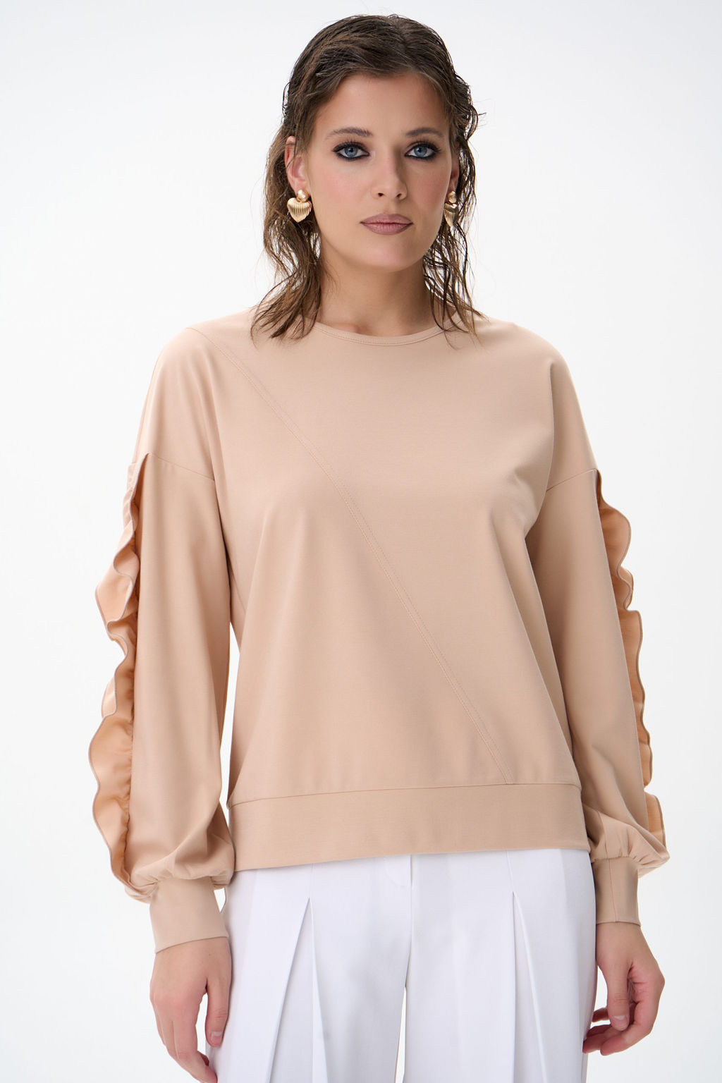 Свитшот Ния (бежевый) - Эльза фото 2