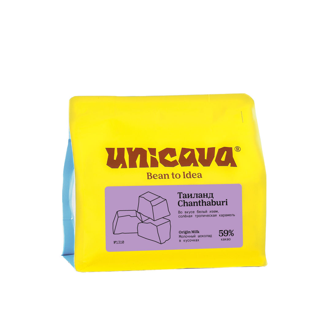 Таиланд Chanthaburi, молочный шоколад 59 %