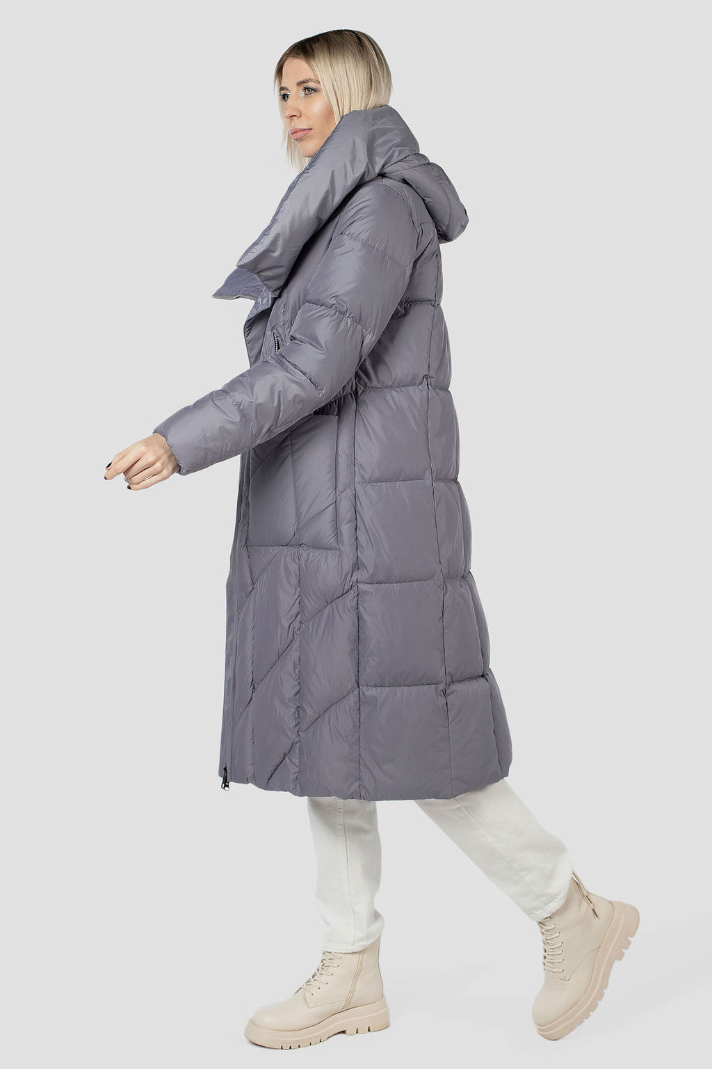 Куртка женская зимняя (Холлофайбер 300) - Империя пальто фото 20