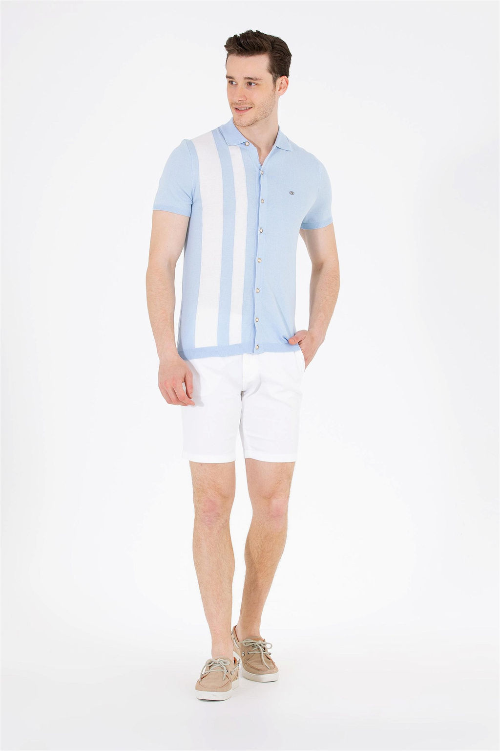 Мужской голубой свитер - U.s. polo assn фото 11