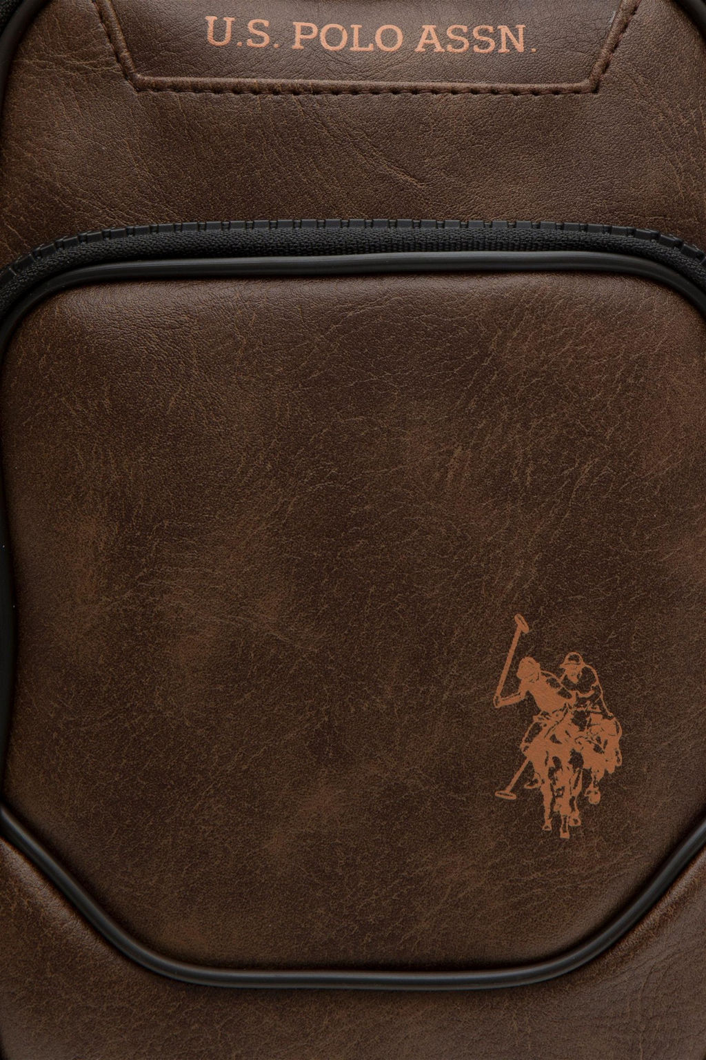 Мужская коричневая сумка - U.s. polo assn фото 6