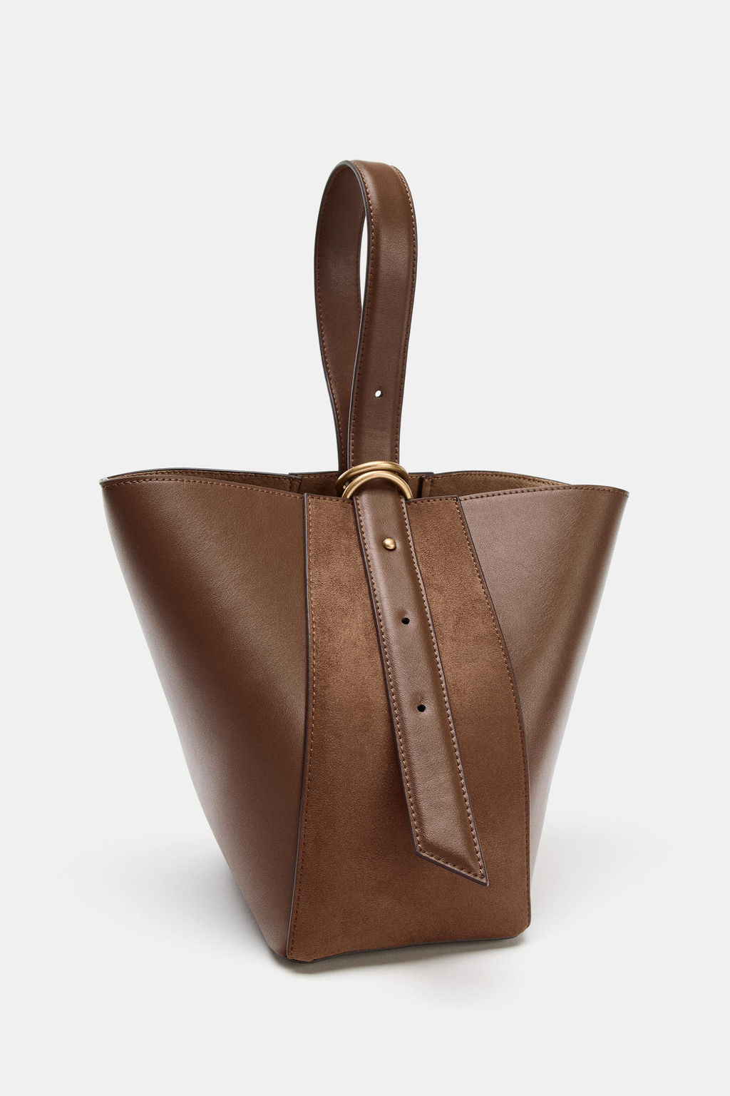 COMBINATION BUCKET BAG - Zara фото 9