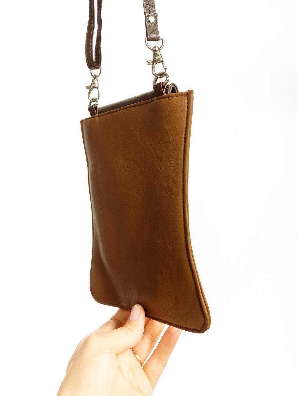 Сумка натуральная кожа через плечо №1115/10 - Ганг фото 4