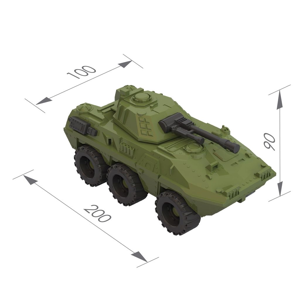 БМП "Скорпион" 20*9*10см (250, "Нордпласт")