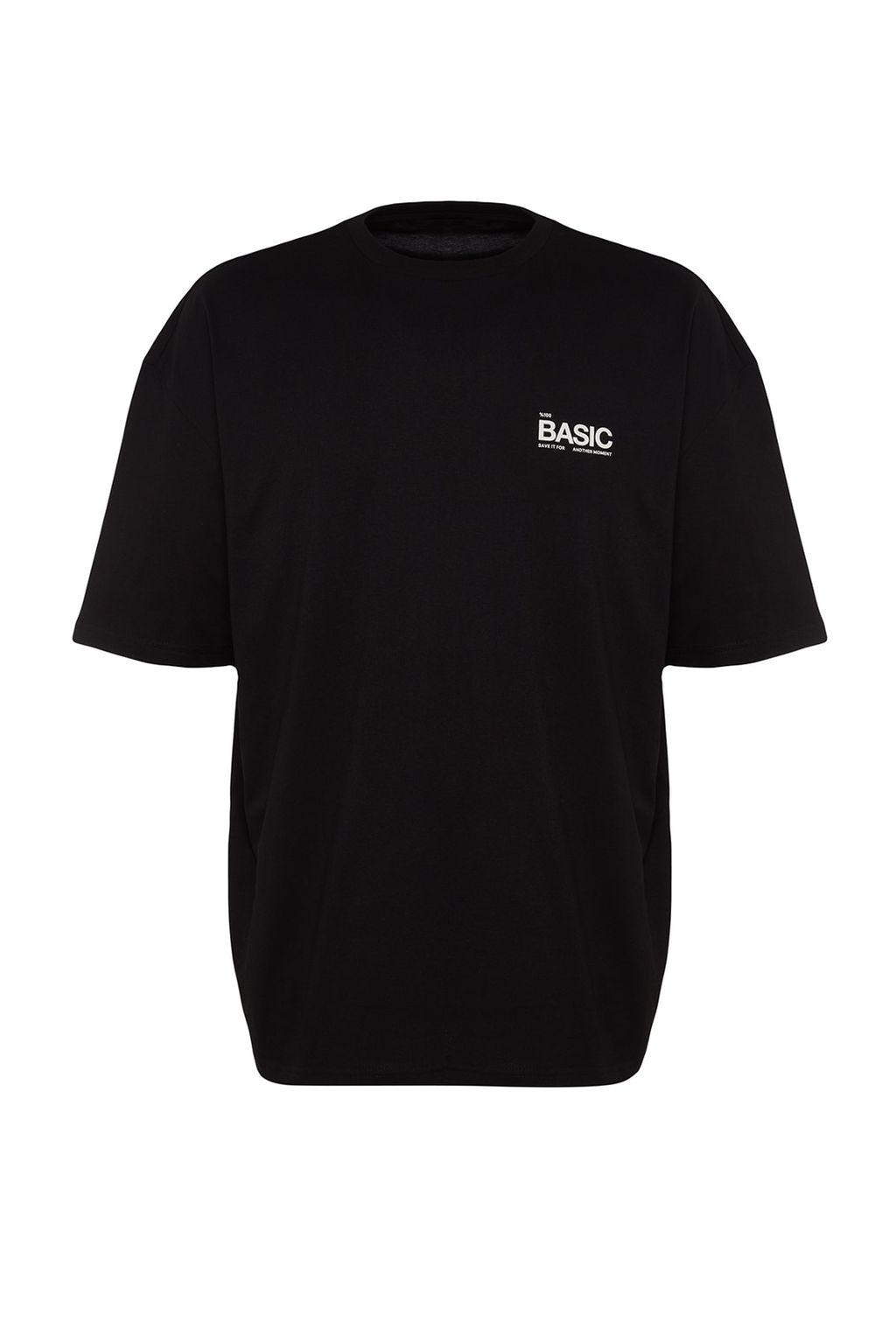 TRENDYOL MAN Gri Oversize Bisiklet Yaka Slogan Orme T-Shirt TMNSS23TS00263 - Trendyolmilla фото 11