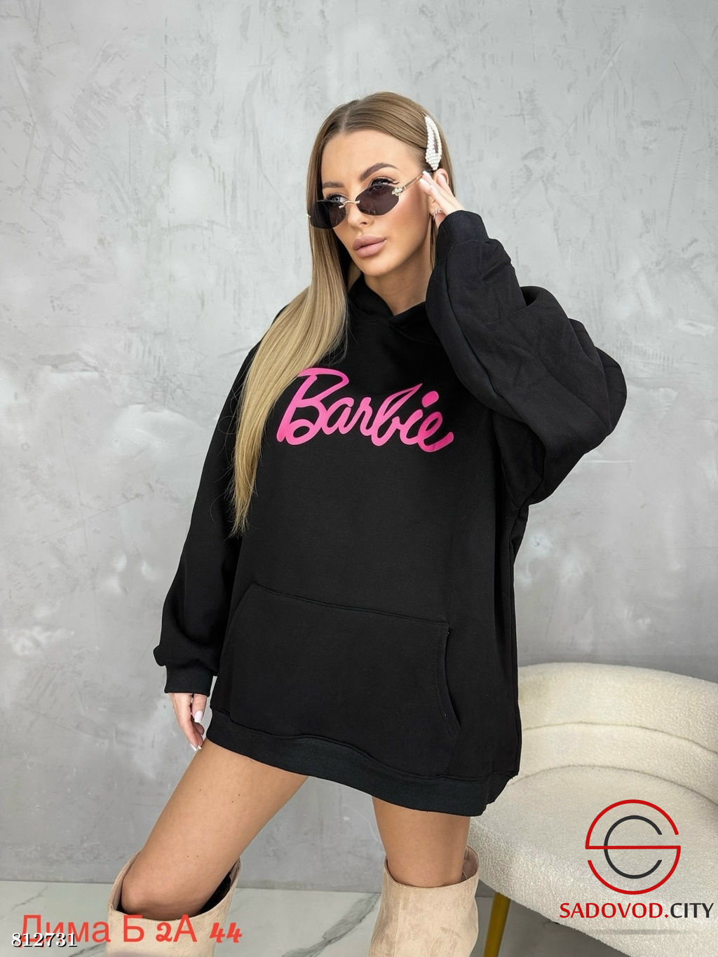 Толстовка с начёсом женская - Bruno фото 2