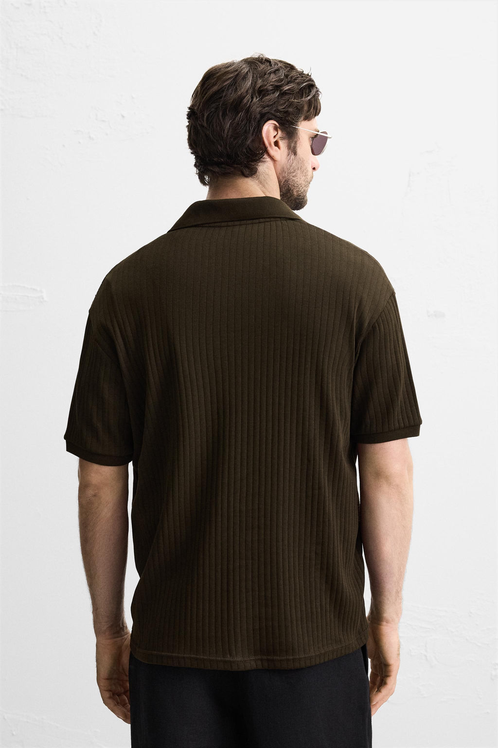 RIB POLO SHIRT - Zara фото 3