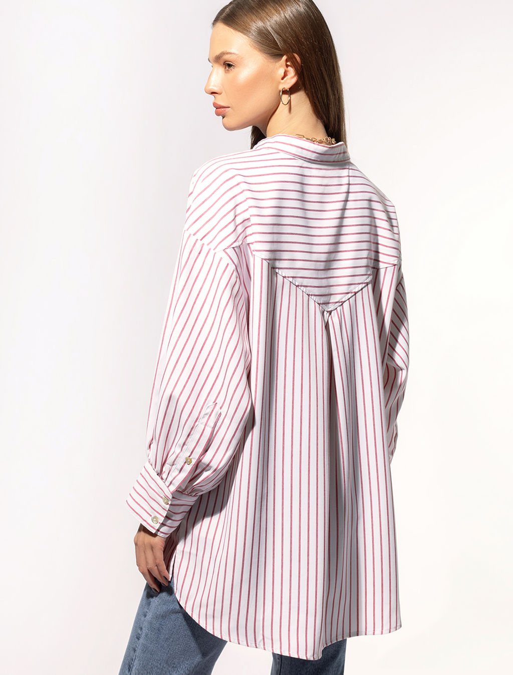 Свободная блузка с рукавами буфами - Vilatte фото 7