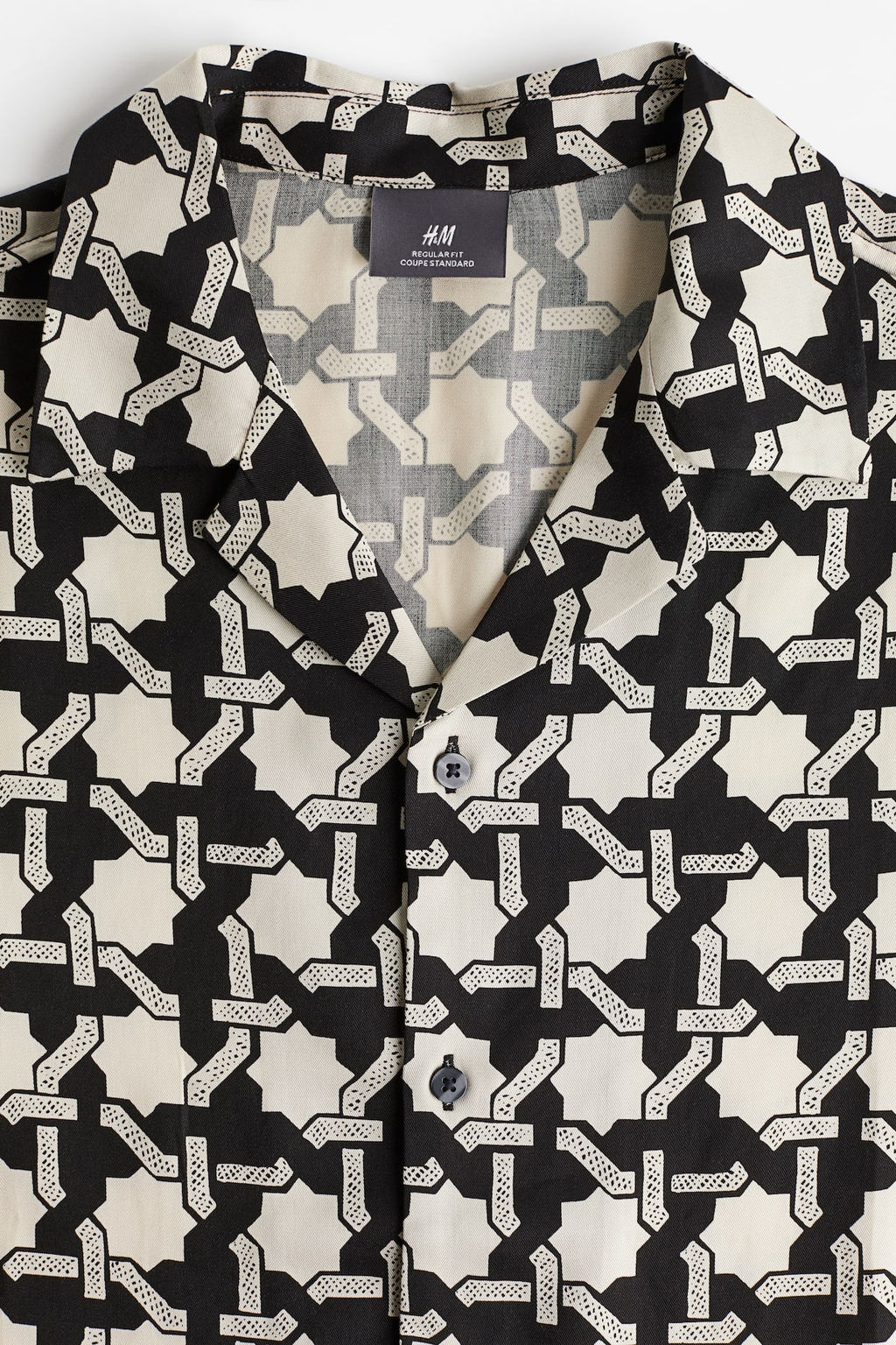 Camisa resort de lyocell Regular Fit - H&m фото 5