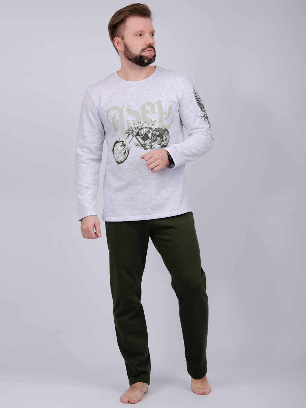 Пижама "Скорость", футер начёс