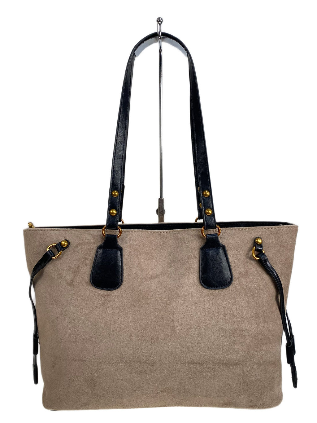 Женская сумка из искусственной замши, цвет бежевый - Greta фото 2