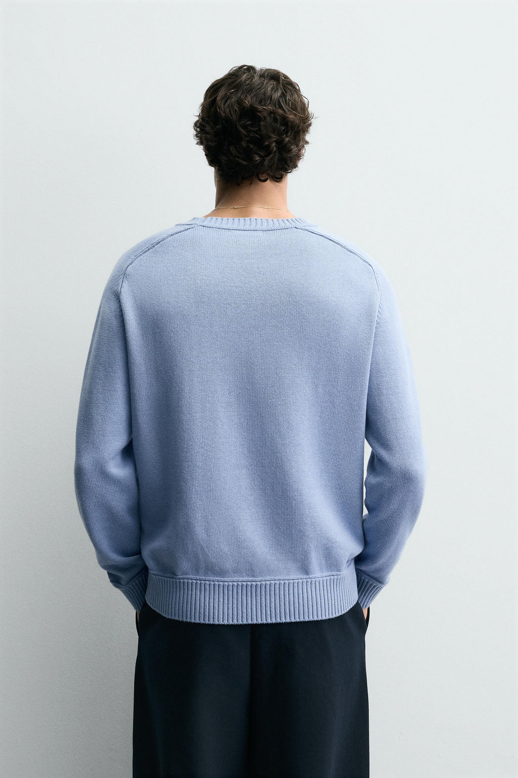 COTTON-CASHMERE SWEATER