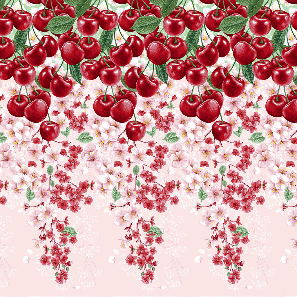 Покрывало стеганое Спелая вишня 260х215см, спальное место 180см, бязь набивная Комфорт 121г/м2, хлопок 100%, многоигольная стежка, наполнитель синтепон 70гр, подкладка бязь отбеленная 121г/м2, Домашняя мода (Россия)  фото 4