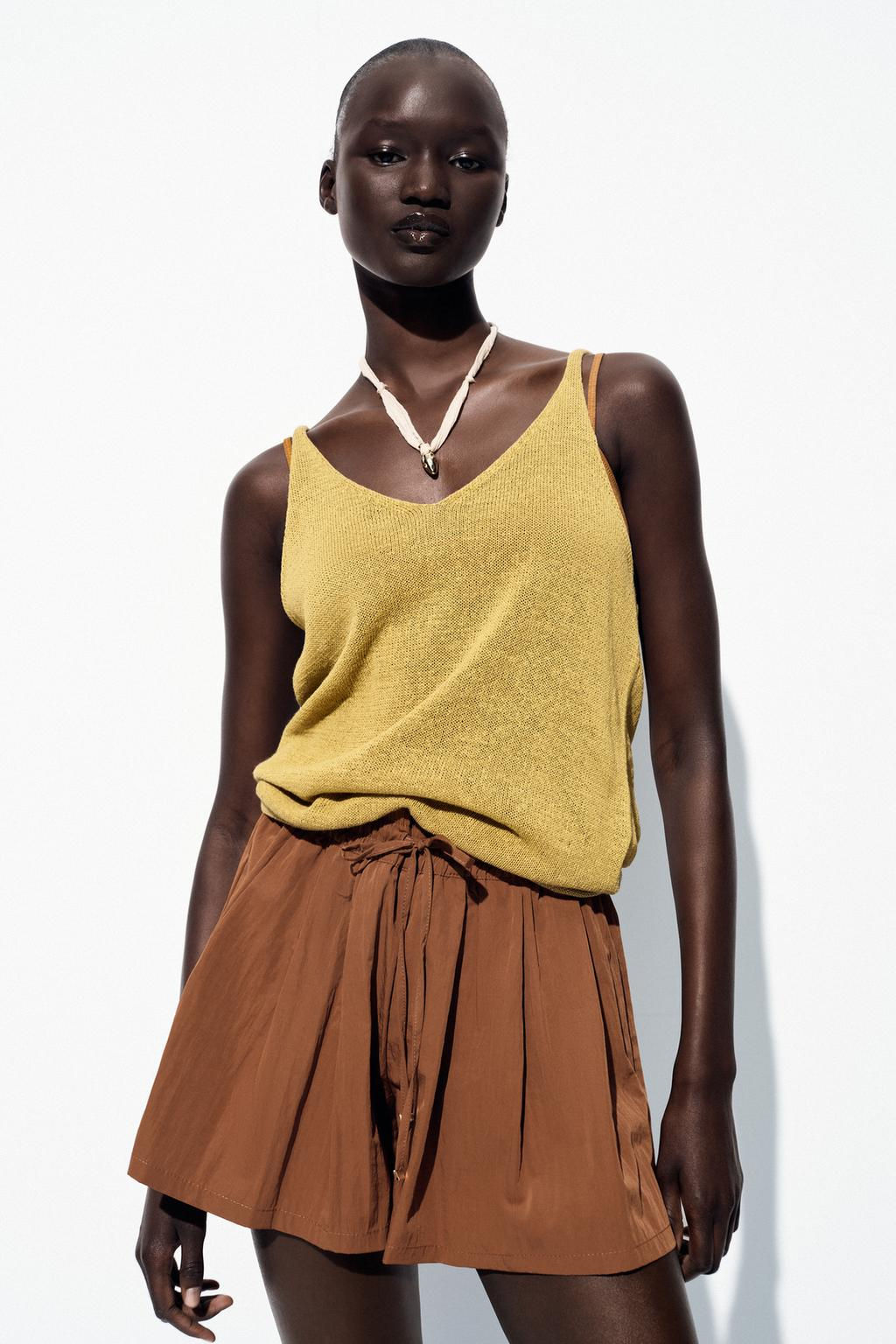 BERMUDA SHORTS WITH ELASTIC WAIST - Zara фото 2