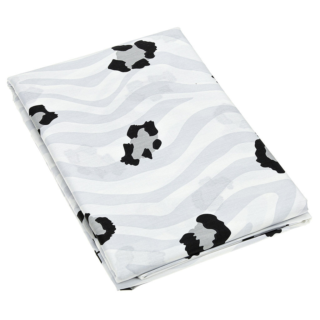 Пододеяльник 1,5 спальный на пуговицах "Милый друг" 145х215см, твил-сатин 115г/м2, хлопок 100%, упаковка классическая ПВХ 28х41см, "Домашняя мода" (Россия)