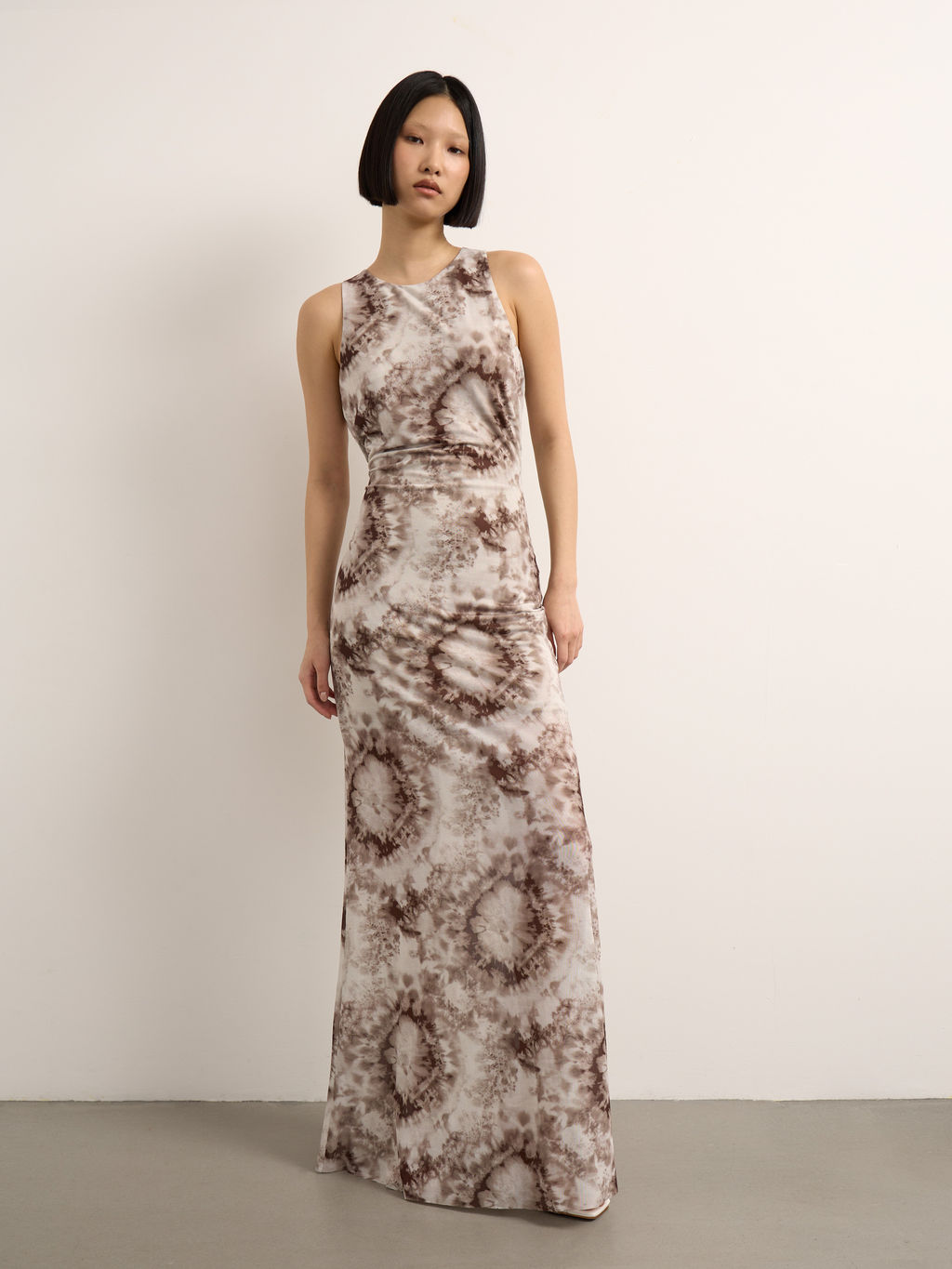 Платье с вырезом халтер из сетки - Mollis фото 2