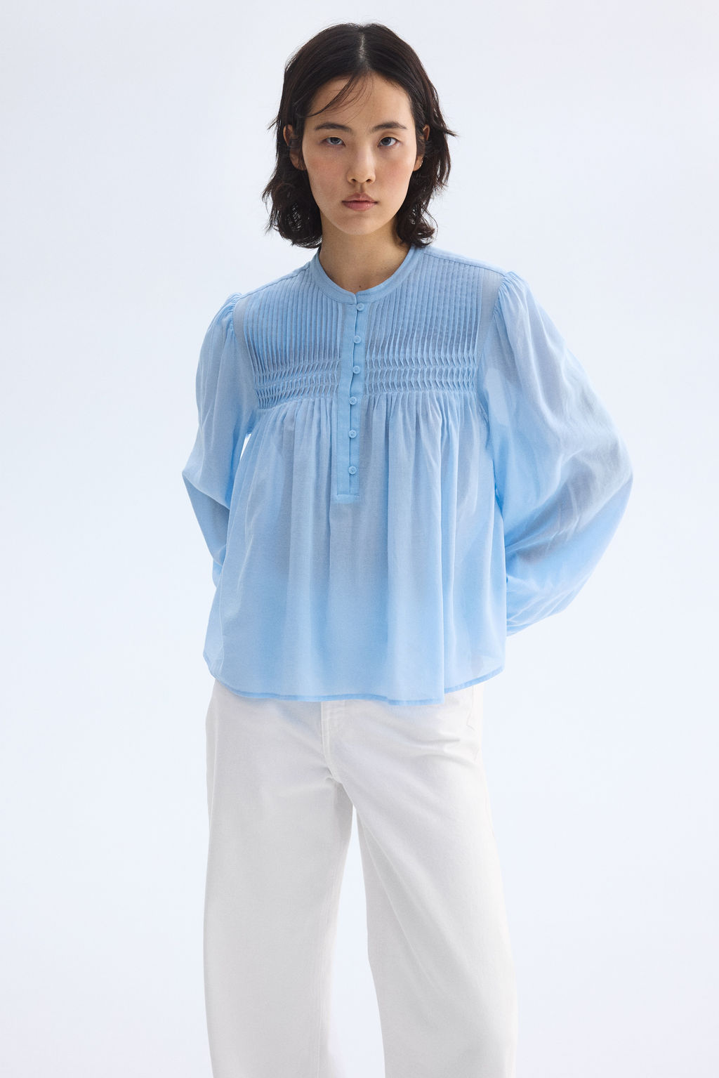 Blusa con jaretas - H&m фото 6