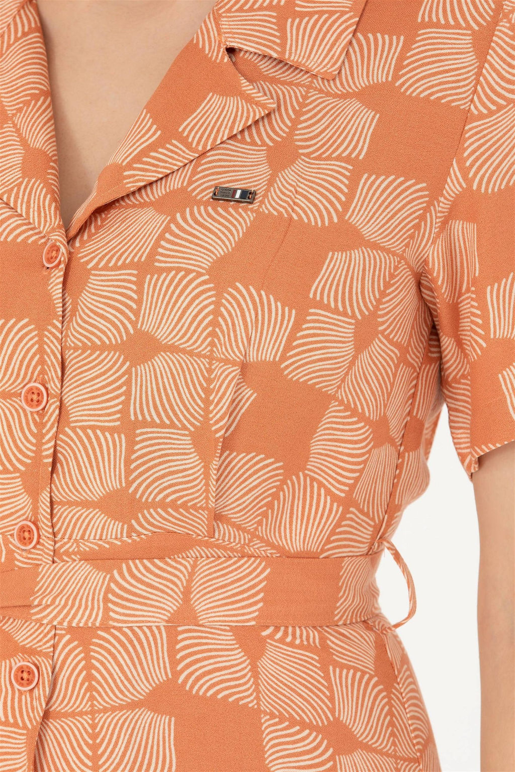Женское тканое платье из плитки - U.s. polo assn фото 7