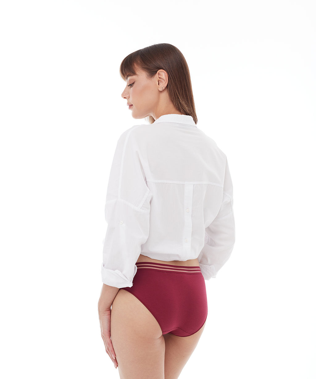 Трусы женские слипы (Оверлок по краям) Cherry Girl 61425 хлопок, эластан размеры S, M, L, XL фото 5