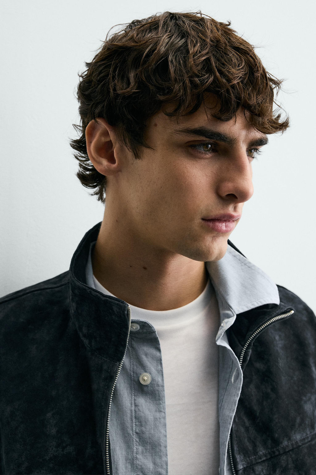 SUEDE LEATHER JACKET - Zara фото 13