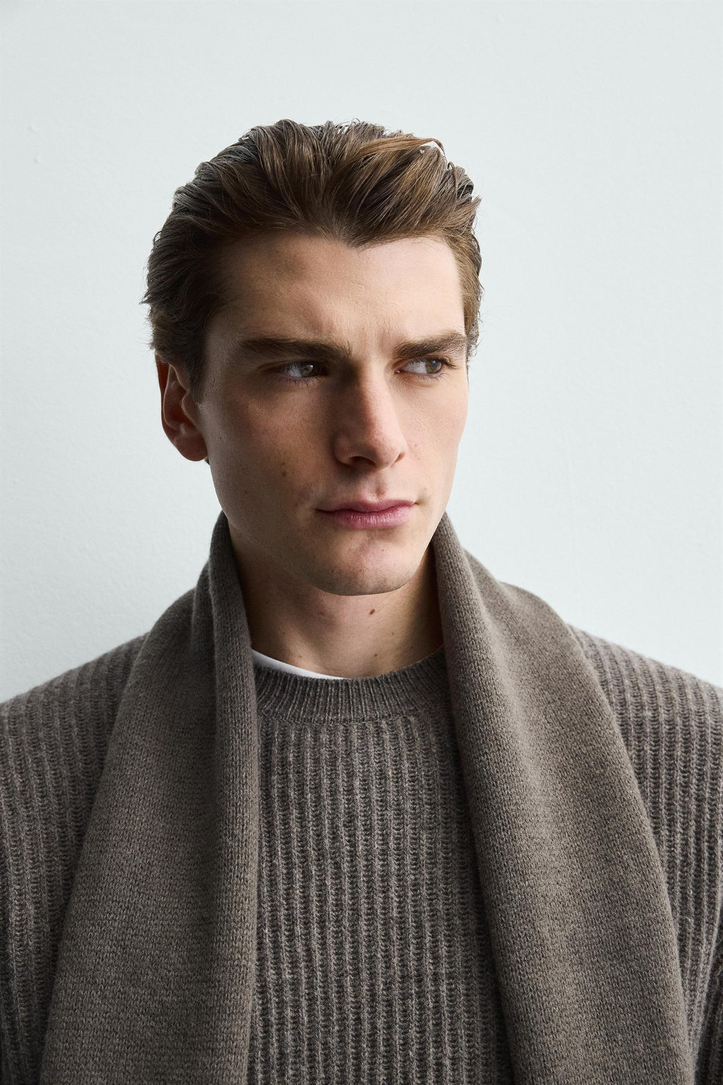 TEXTURED WOOL JUMPER - Zara фото 15