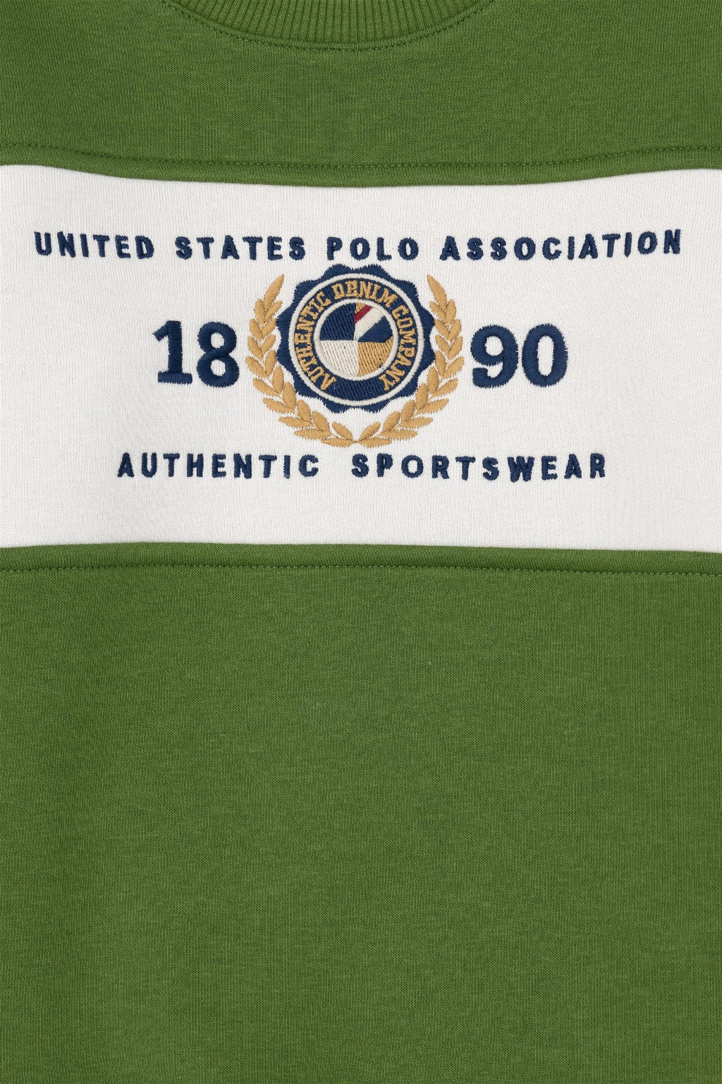 Зеленый свитшот для мальчика - U.s. polo assn фото 6