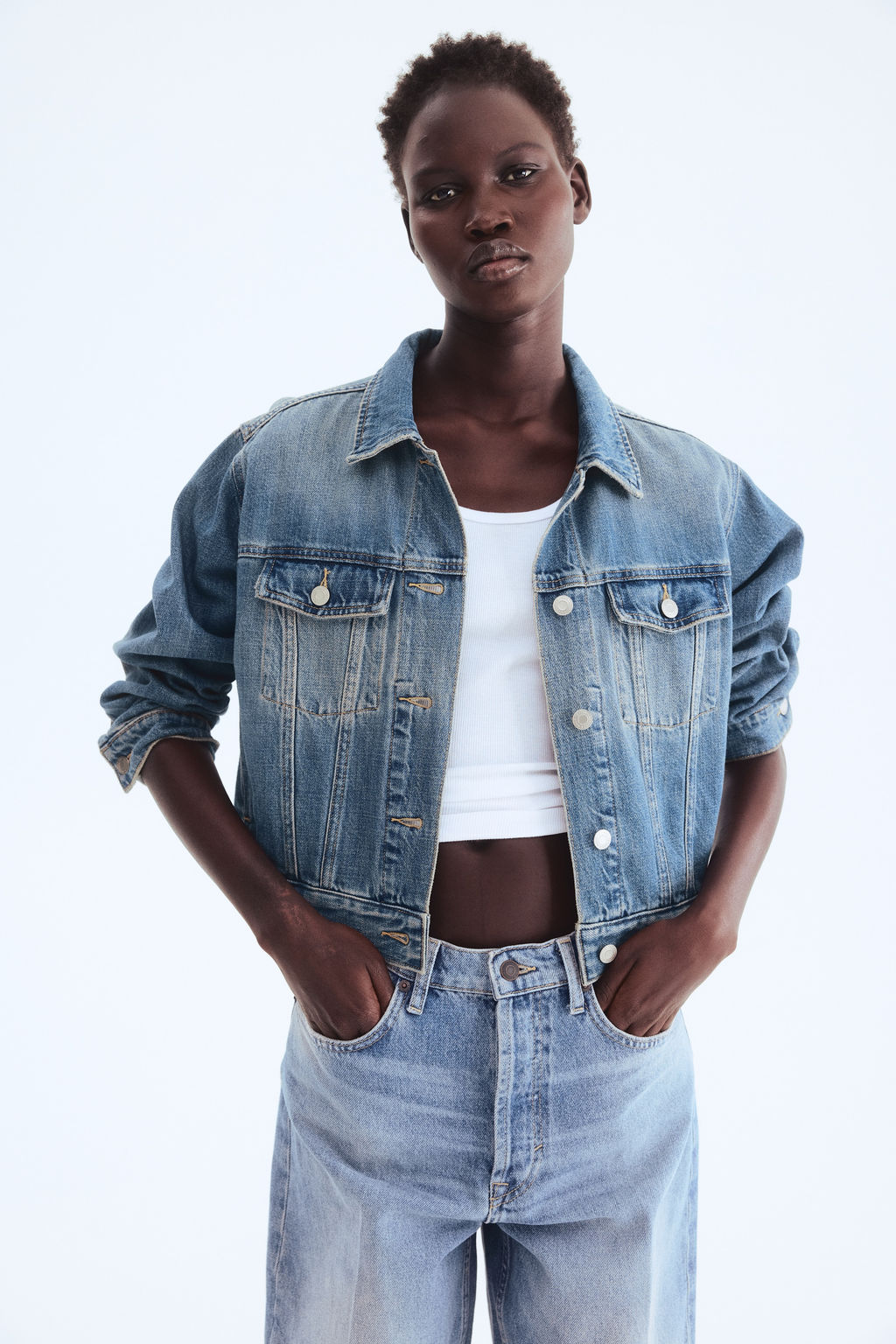 Cazadora denim - H&m фото 6