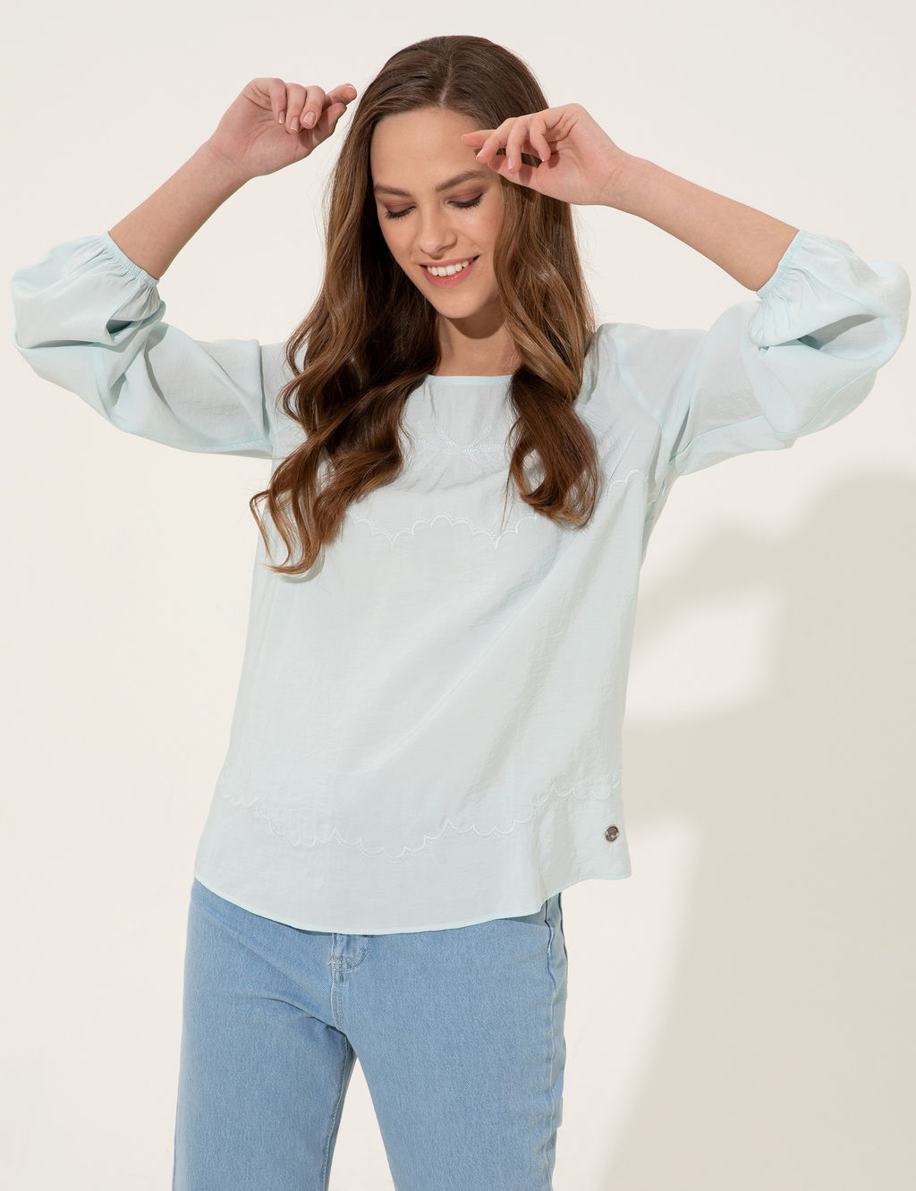 Aqua Regular Fit Bluz