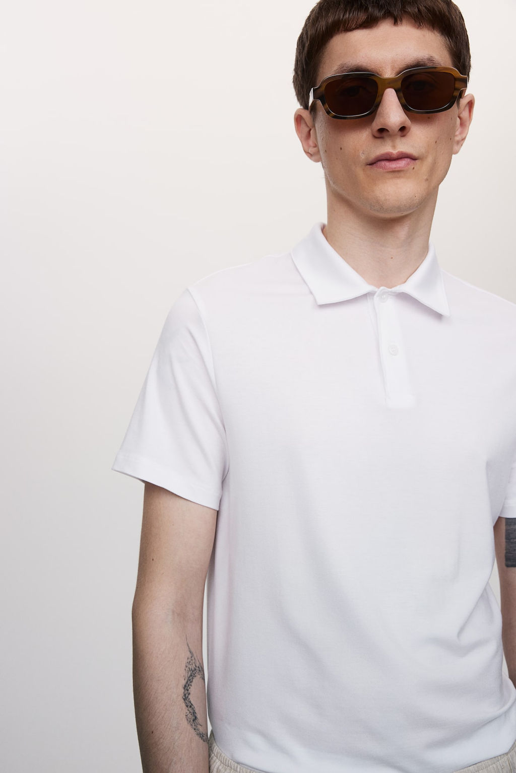 Polo de lyocell Slim Fit - H&m фото 2