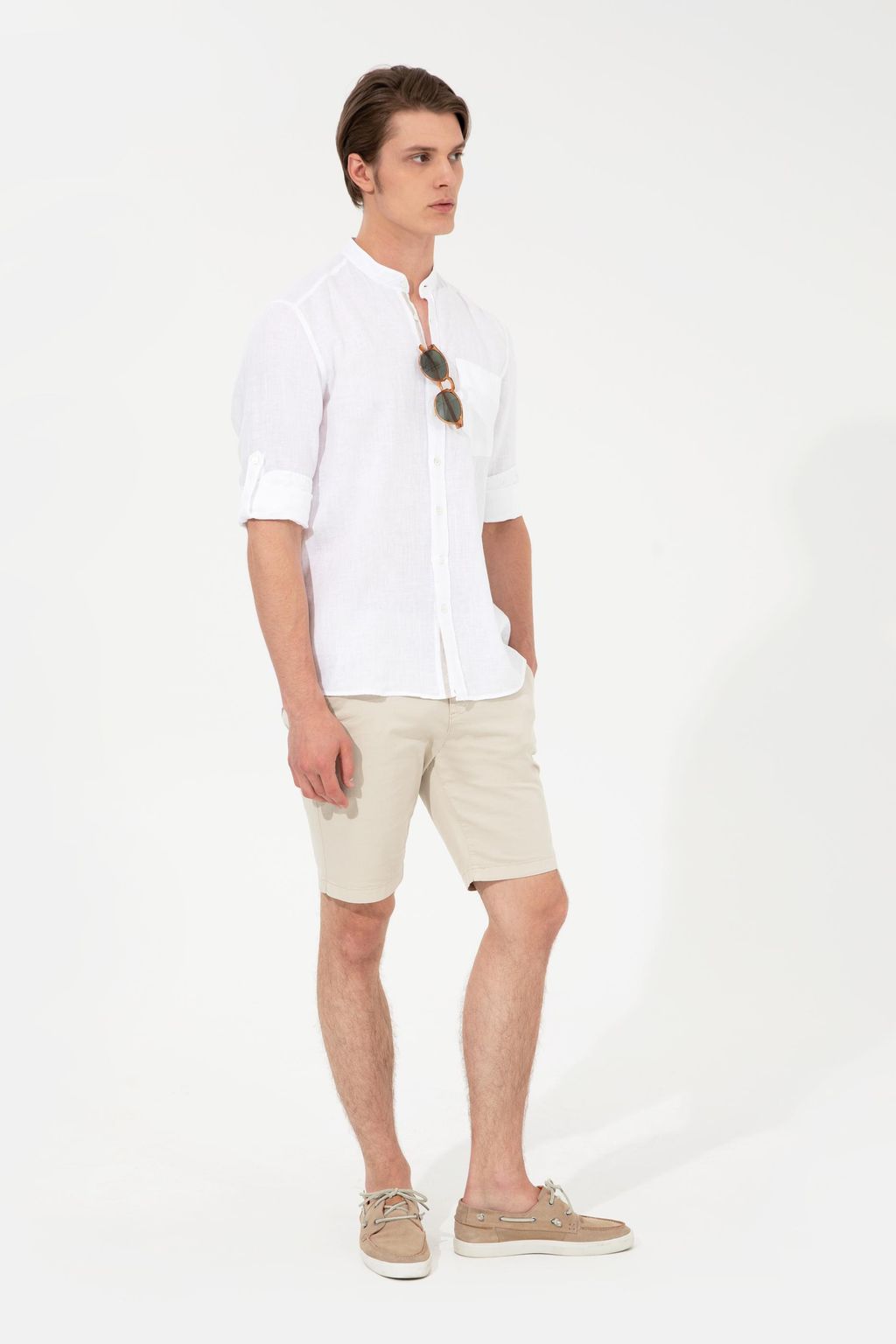 U. S. Polo Assn Мужские шорты из каменной ткани - U.s. polo assn фото 3