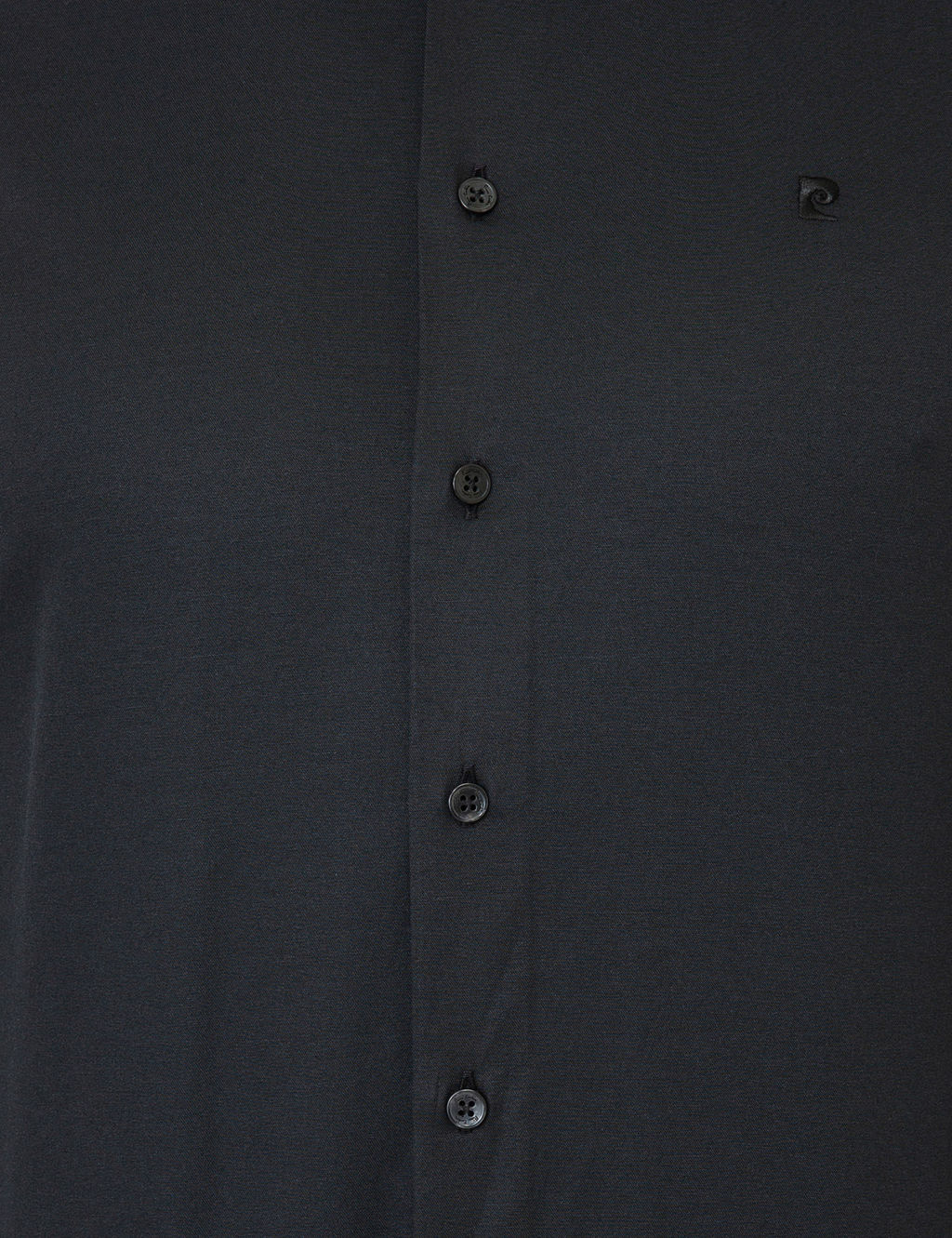 Siyah Slim Fit Uzun Kollu Klasik G_mlek