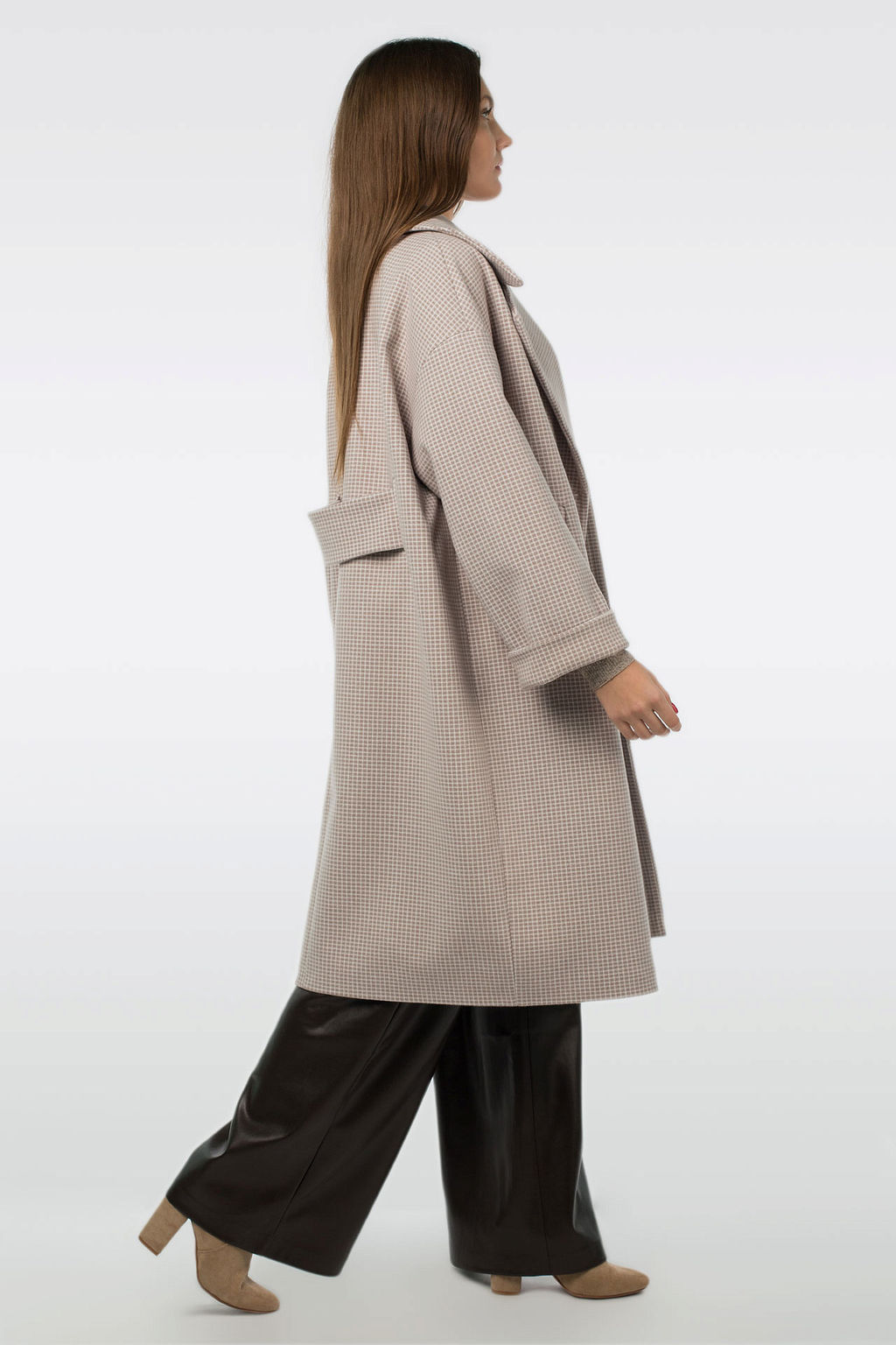 01-10772 Пальто женское демисезонное - El podio фото 4