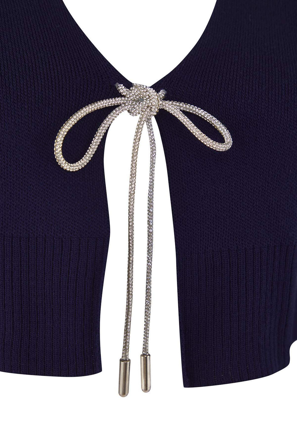 TRENDYOLMILLA Ekru Super Crop Basic Fiyonklu Triko H?rka TWOAW24HI00315 фото 7