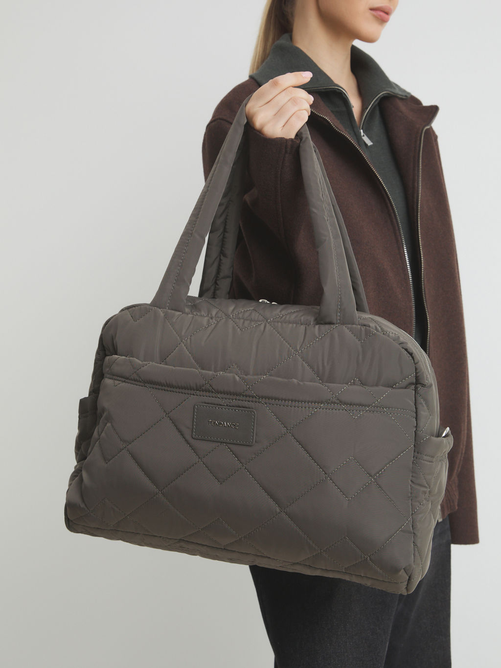 Женская спортивная сумка TENDANCE Артикул 3157246, темно-зеленый  фото 8