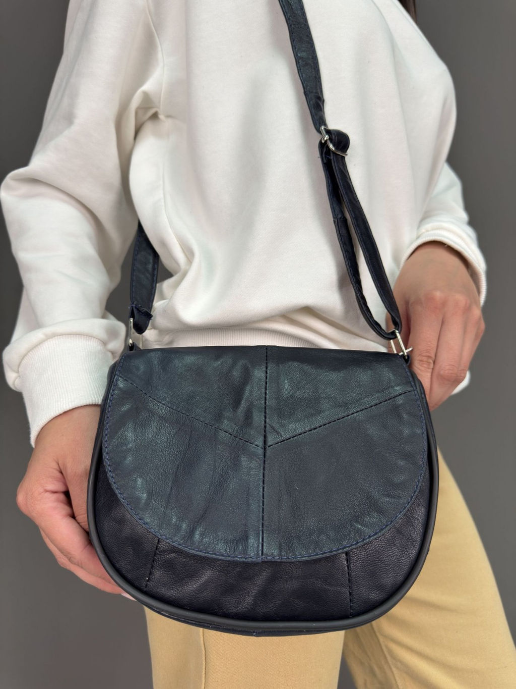 Сумка женская из телячьей кожи