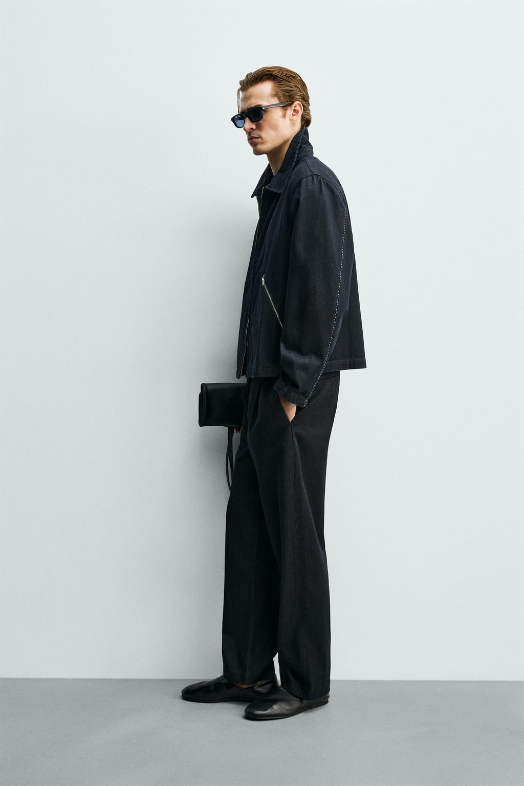 CAZADORA DENIM PESPUNTES CONTRASTE / ?ndigo - Zara фото 4