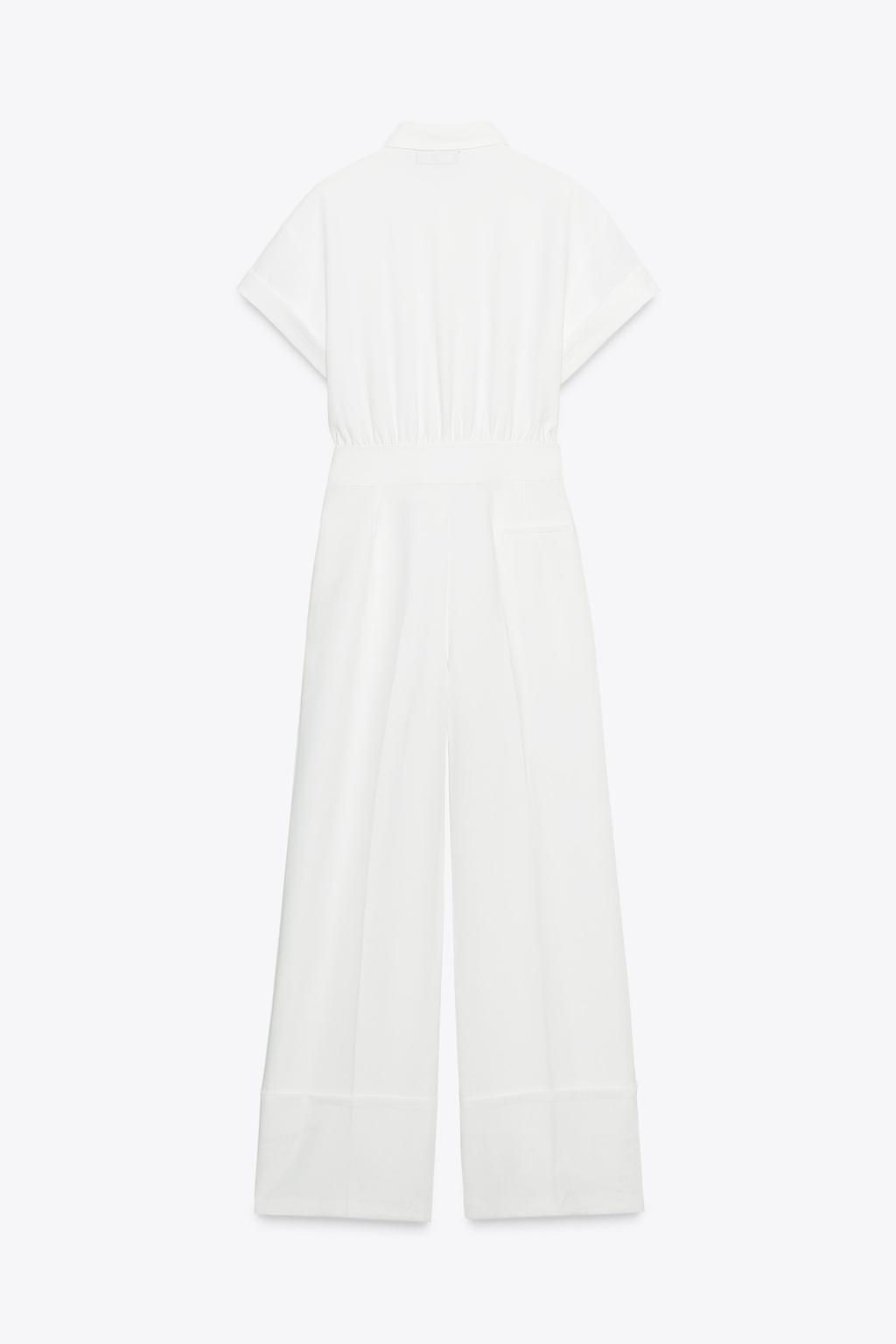 CREPE LONG JUMPSUIT - Zara фото 3