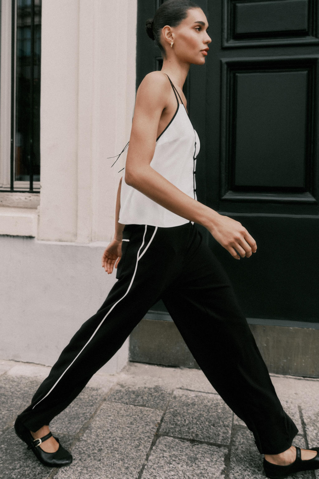 CONTRAST TRIM CAMISOLE TOP - Zara фото 14