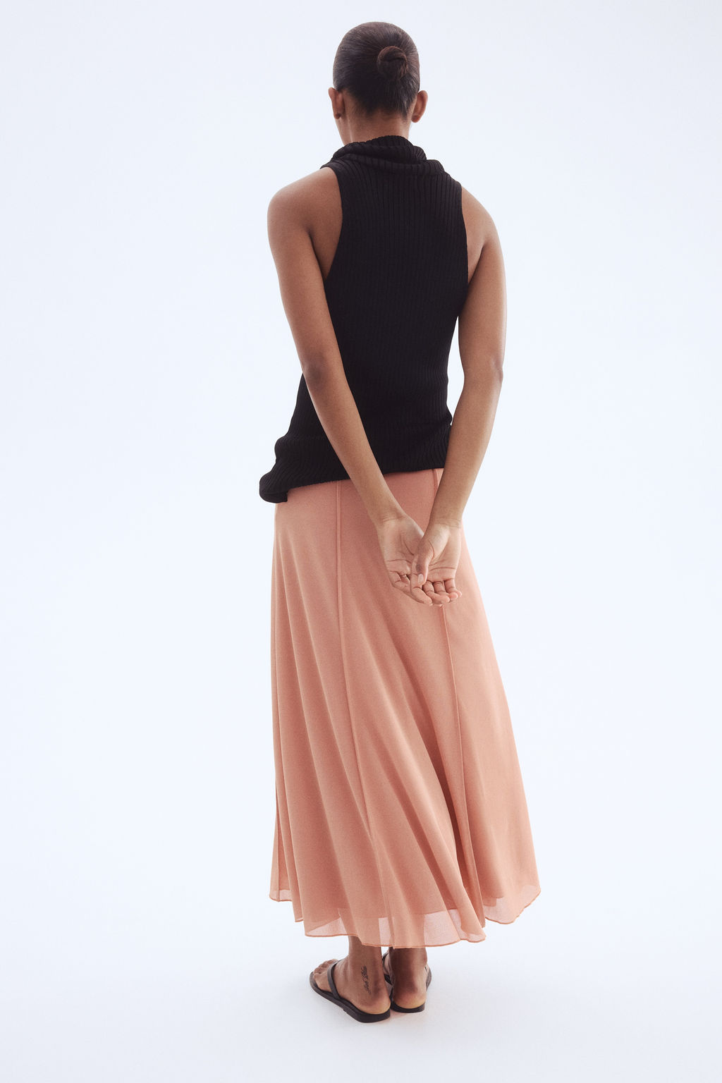 Falda con jaretas - H&m фото 3