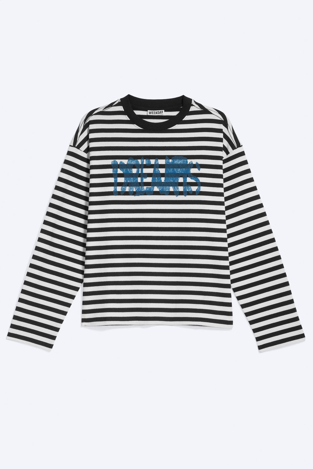 Camiseta boxy de manga larga y estampado gr?fico - H&m фото 2