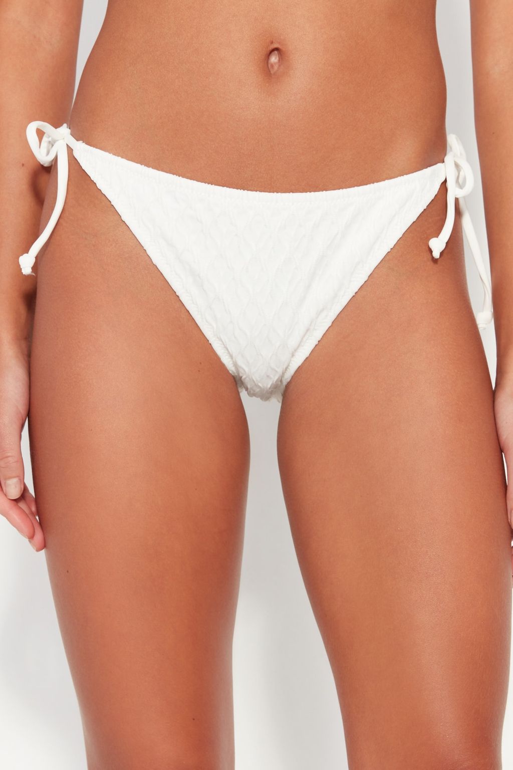 TRENDYOLMILLA Ekru Baglamal? Dokulu Regular Bikini Alt? TBESS23BA00250  фото 4