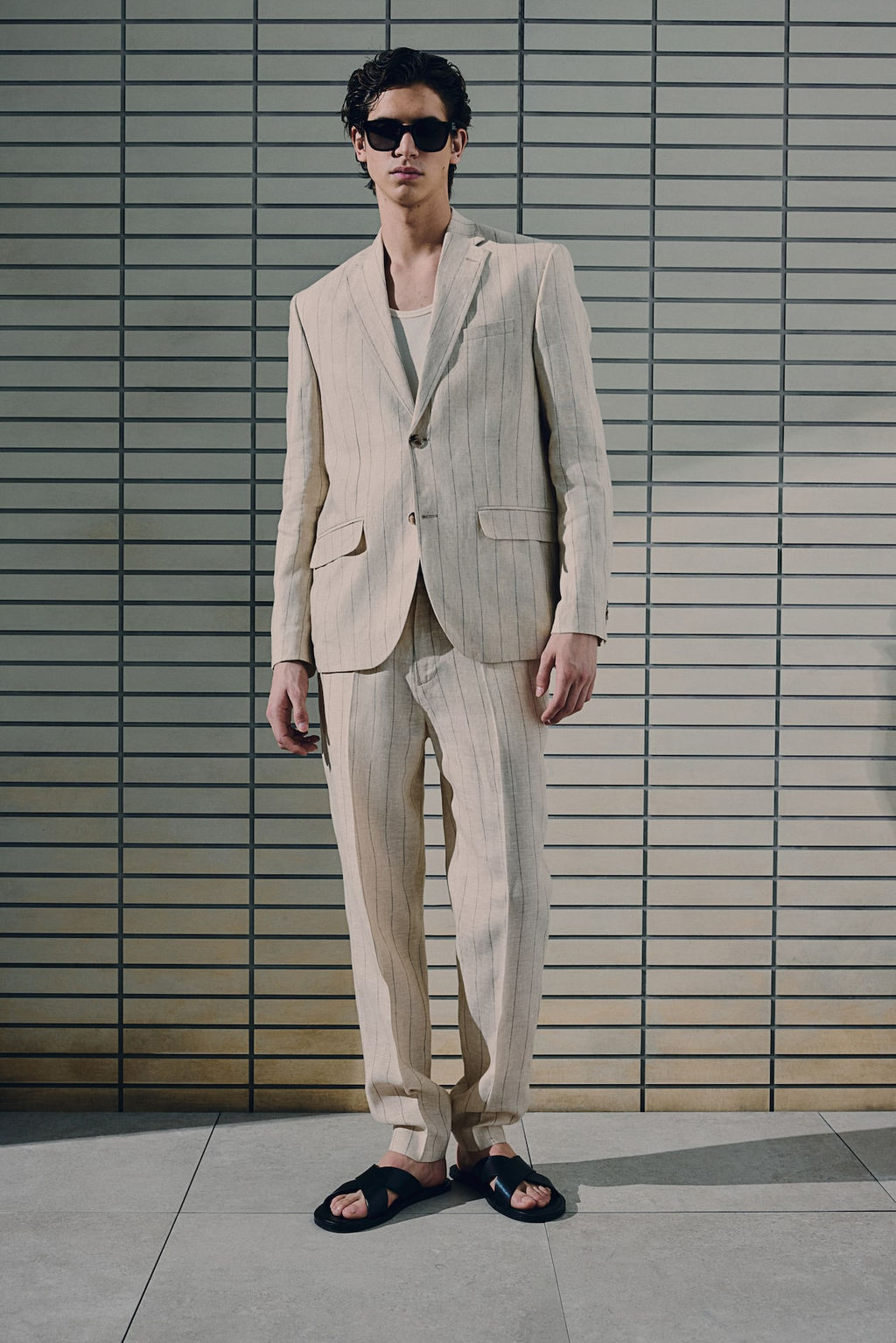 Americana de lino Regular Fit - H&m фото 2