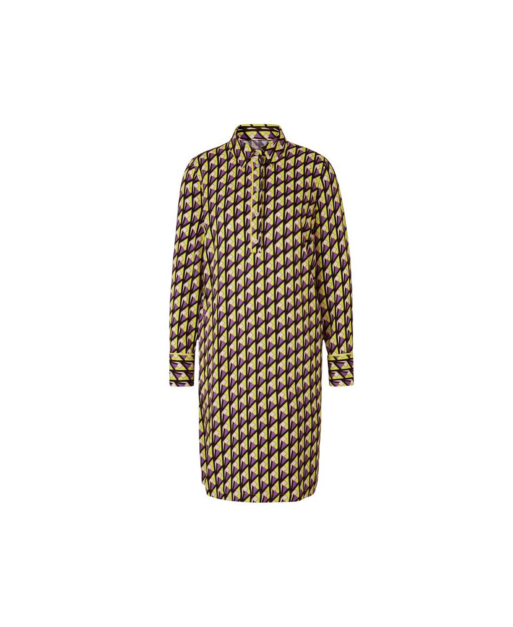 Платье, черно-лилово-лимонное - Ashley brooke фото 2